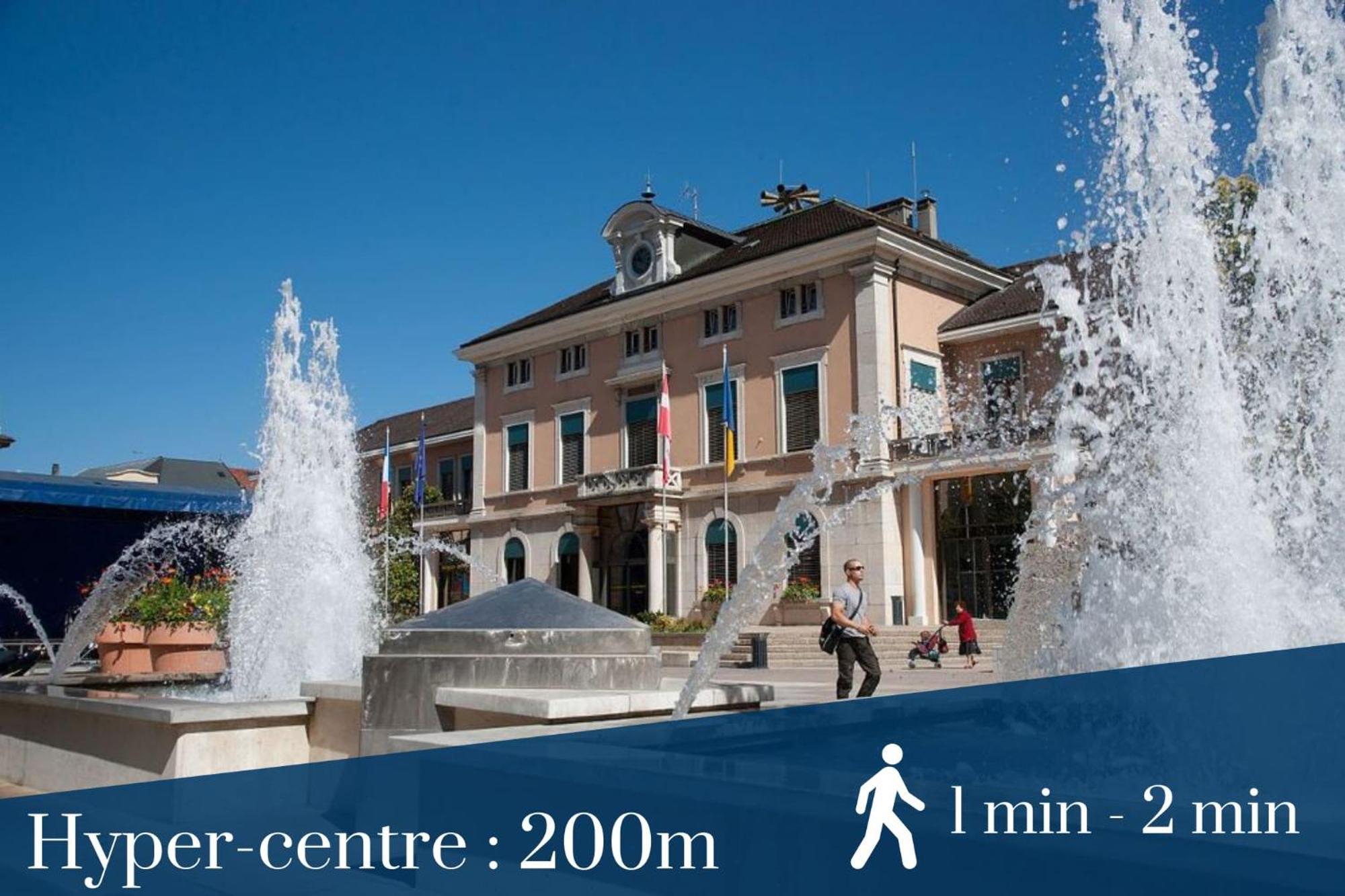 Homey Wild - Proche Gare Et Tram - Proche Centre - Balcon Prive - Parking Prive - Wifi Gratuit Annemasse Εξωτερικό φωτογραφία