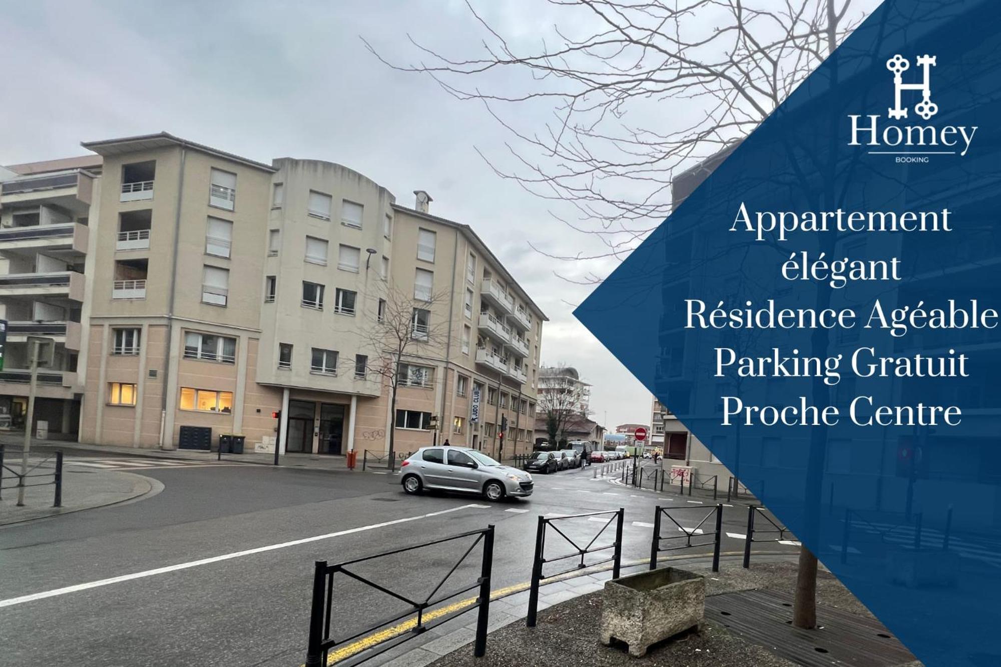 Homey Wild - Proche Gare Et Tram - Proche Centre - Balcon Prive - Parking Prive - Wifi Gratuit Annemasse Εξωτερικό φωτογραφία